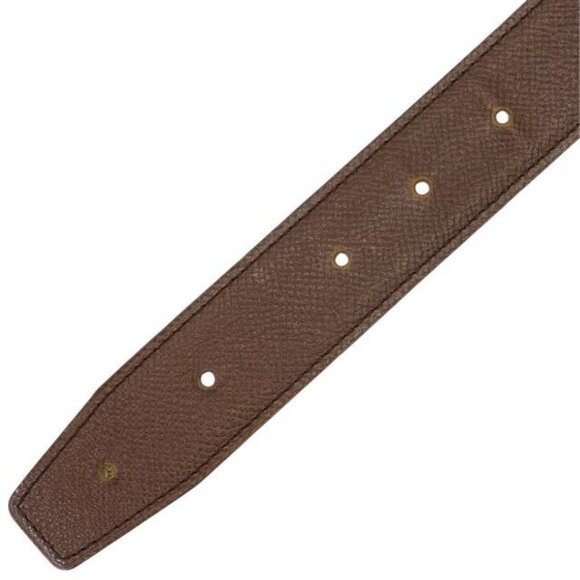 Hermes Constance Belt Accessories Small Leather Brown Green Marked main image 8